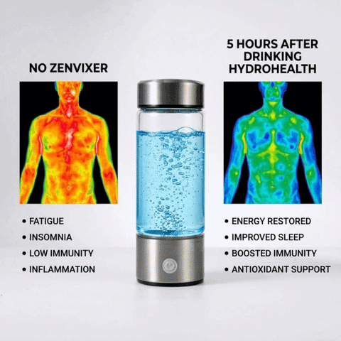 Relix7™ Hydrogen Water Bottle - Provides Fast Relief From Kidney Issues